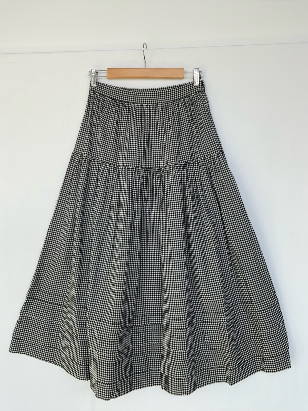 Doen Sebastiane La Maddalena Gingham Skirt - Picture 3 of 11